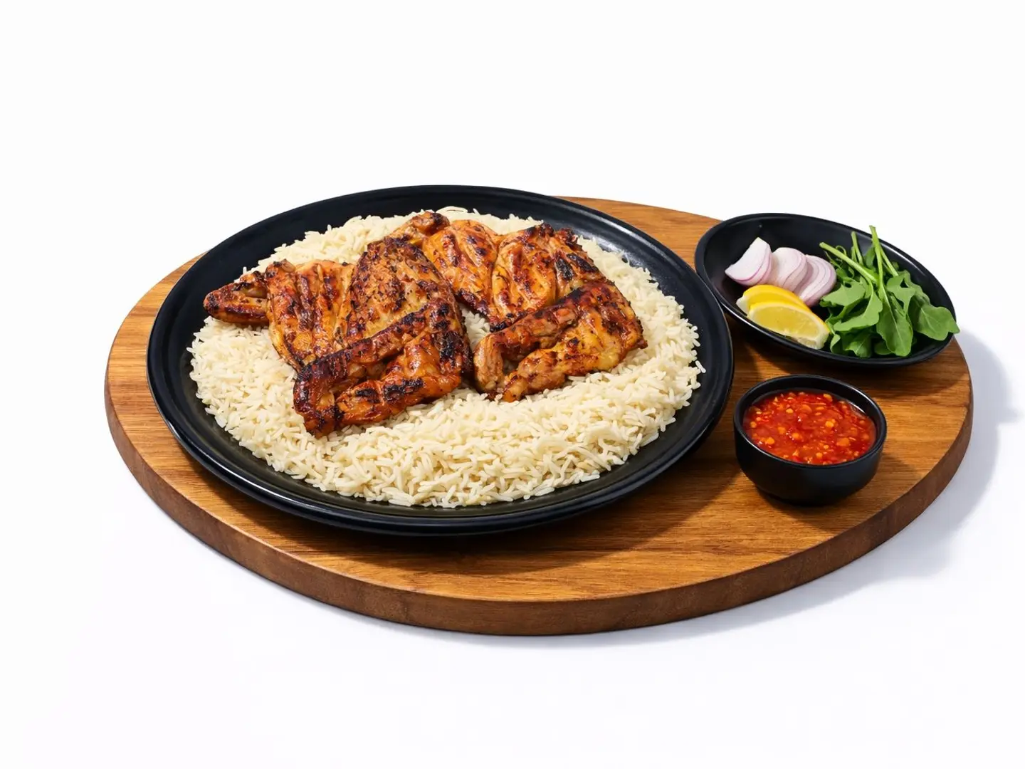 Charcoal Chicken Bukhari Rice