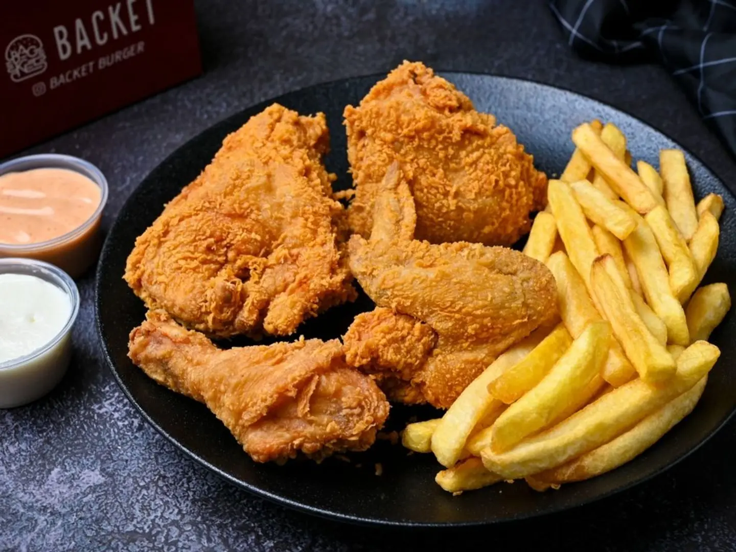 Brosted Spicy With Chikpea