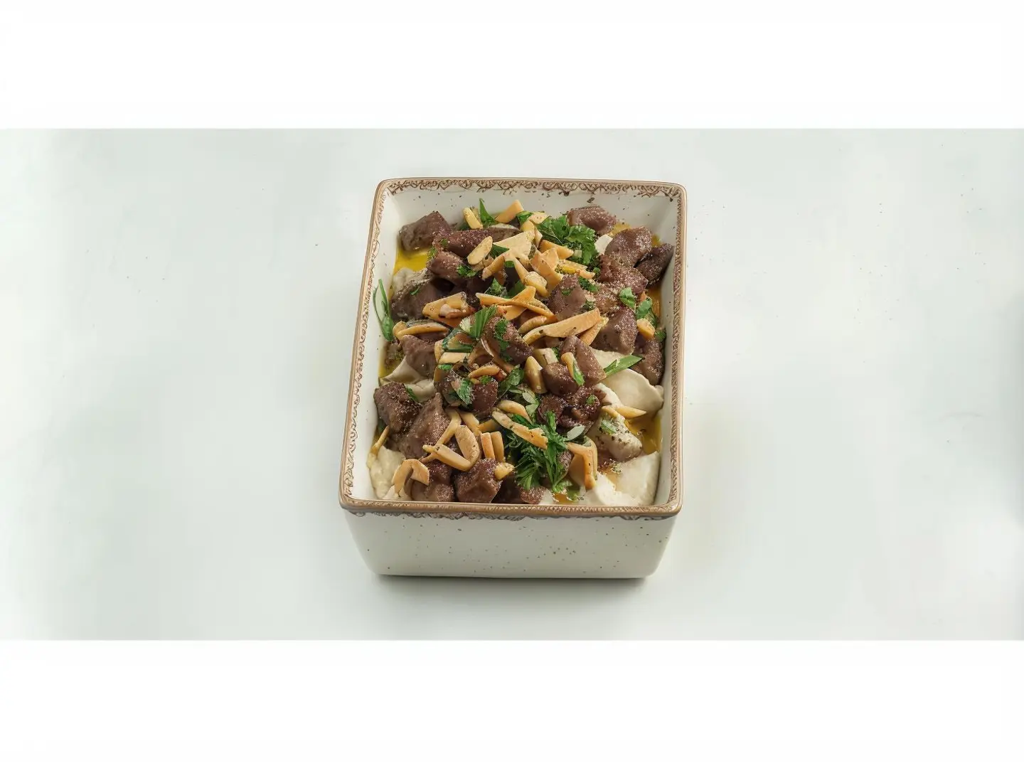 Hummus With Meat