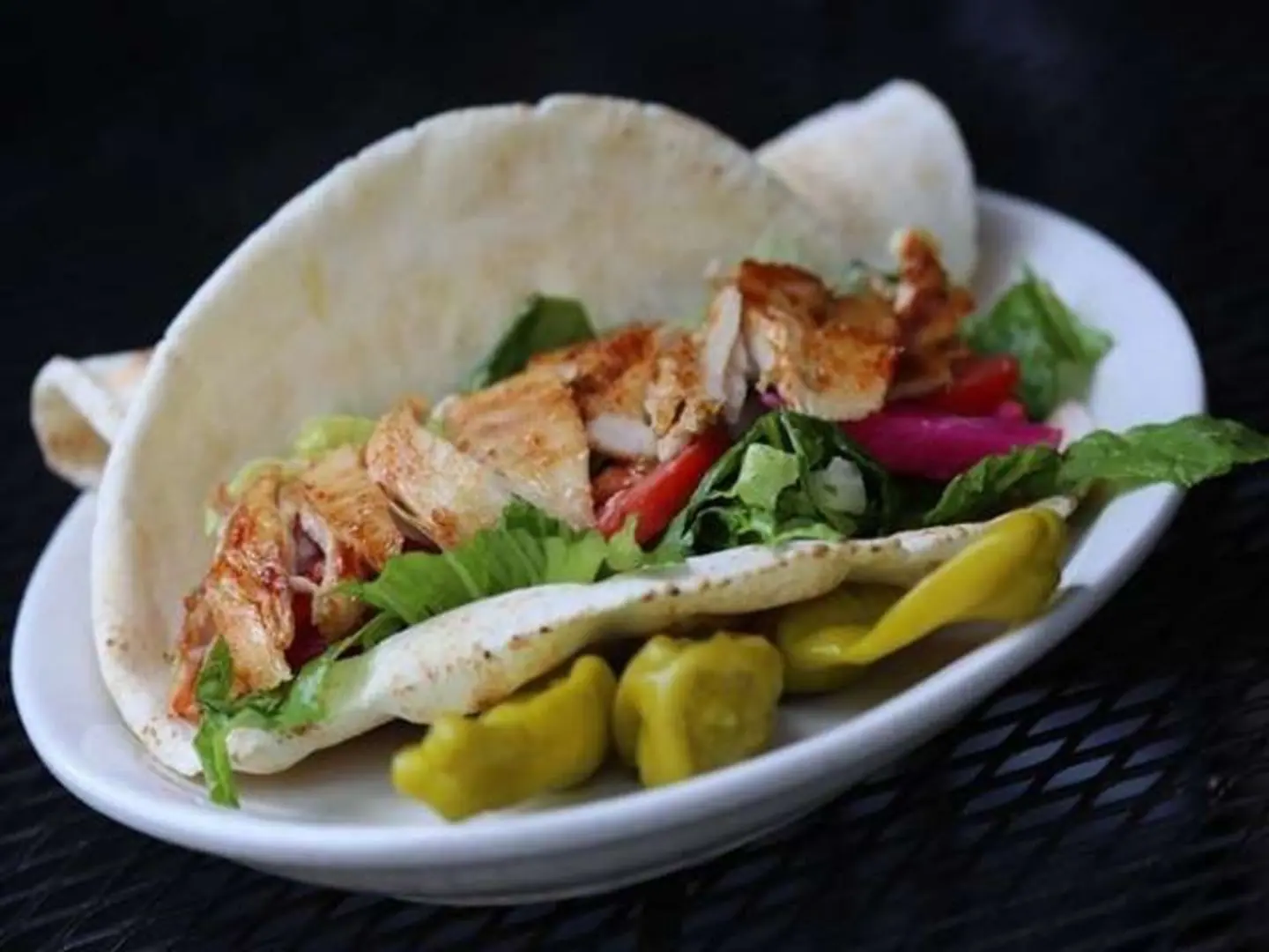 Shish Tawook Skewer Wrap