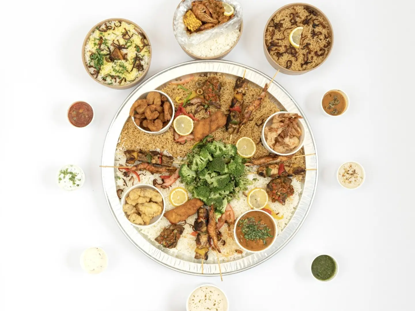 العزومه مكس تكفى لعدد 4-6 افراد