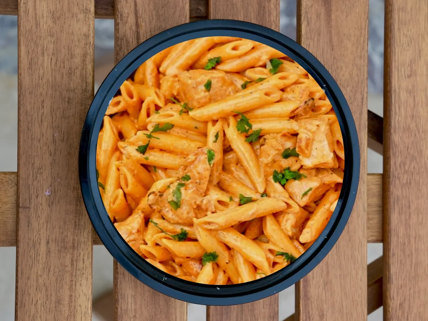 Alfredo Chicken Pasta Spicy