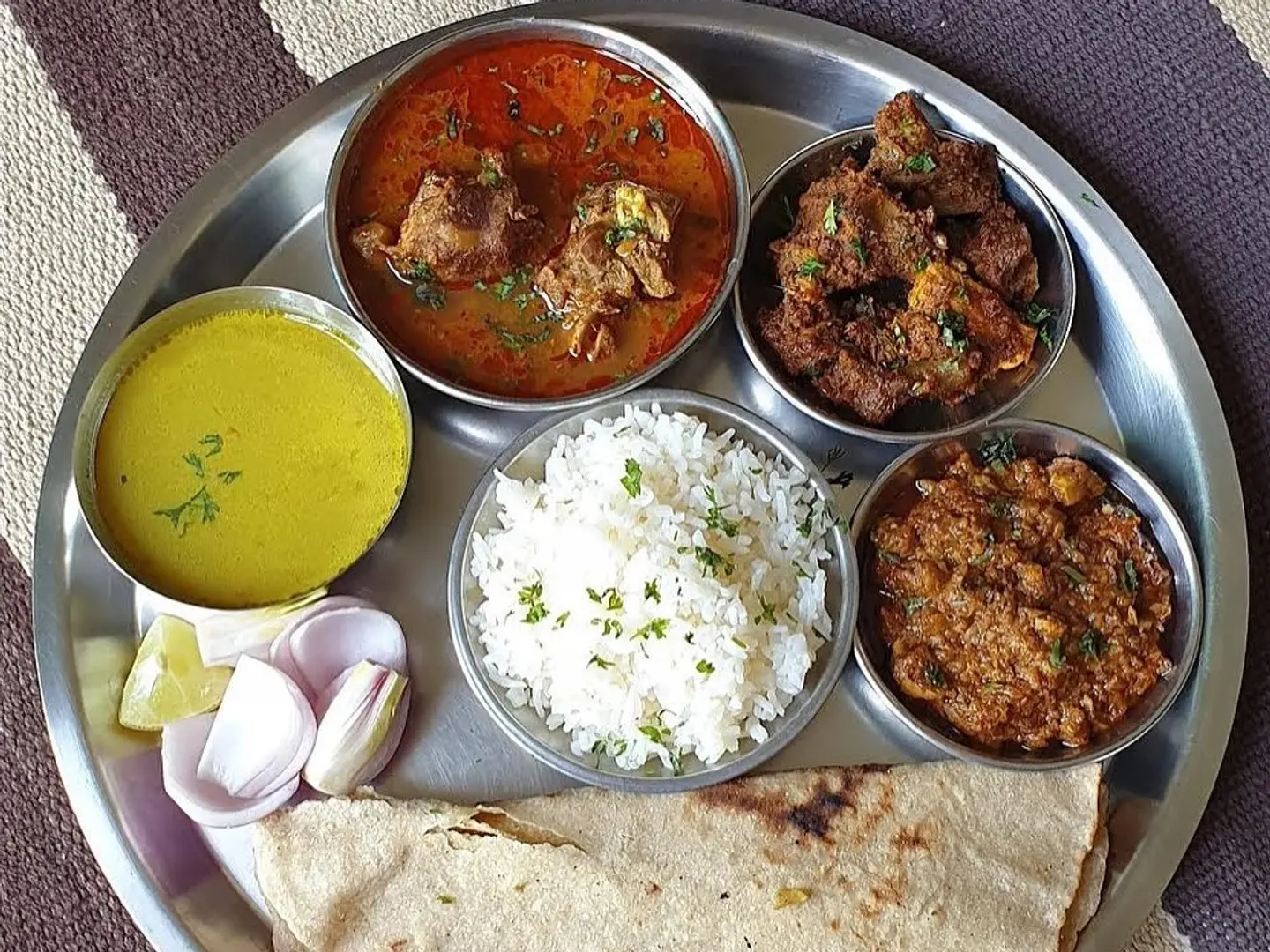 Mutton Thali