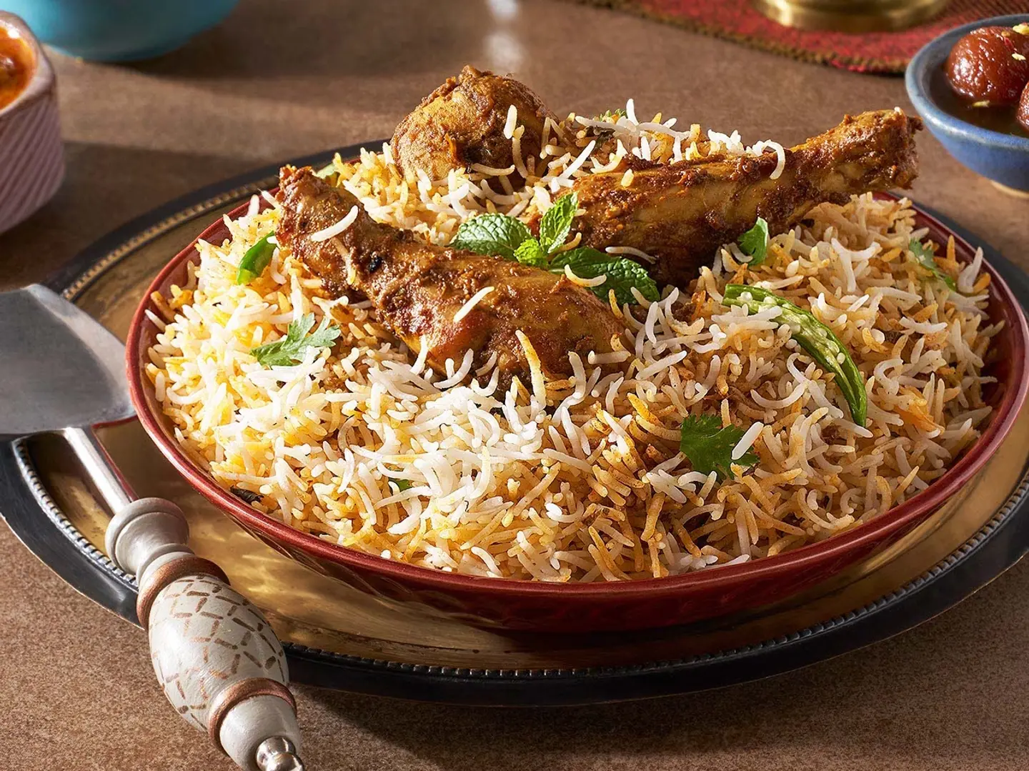 Hyderabadi Chicken Biryani (2 People)