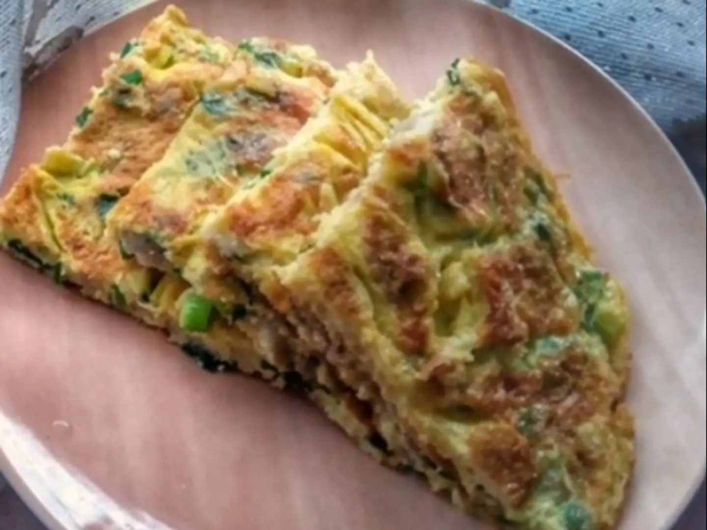 Falafel Omelette