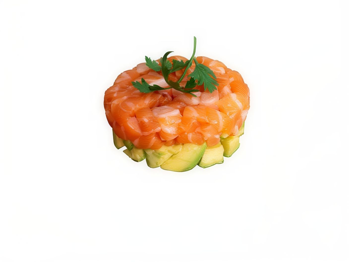 سلمون افوكادو تارتار