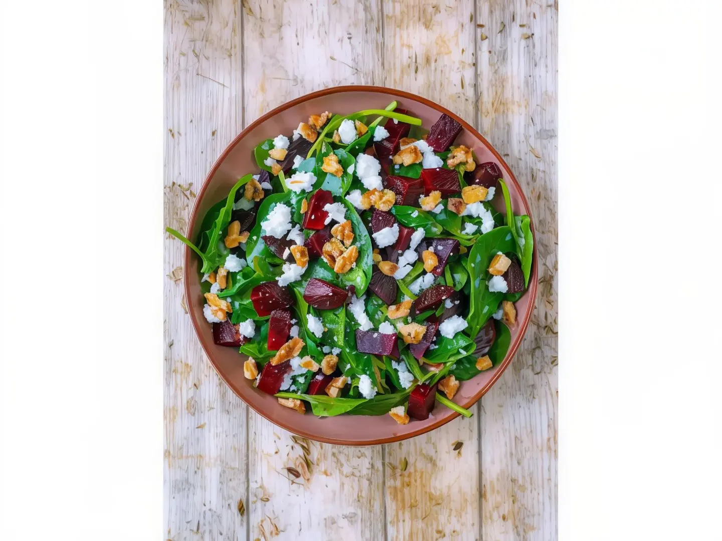 Raoasted Beetroot Cheese Salad