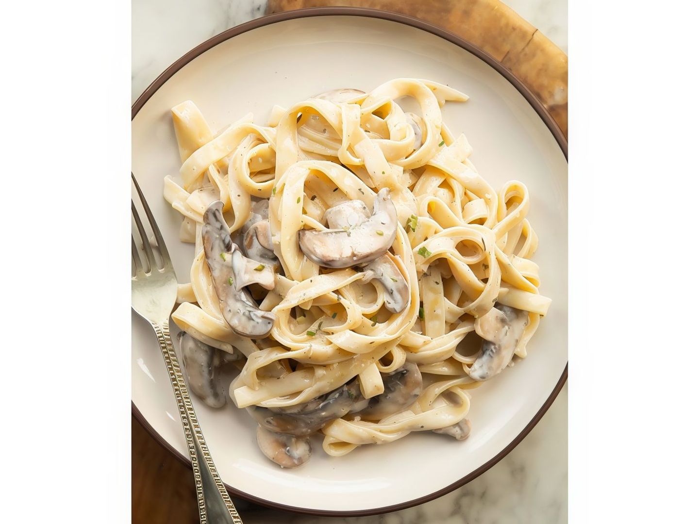 Pasta Tagliatelle Mushroom