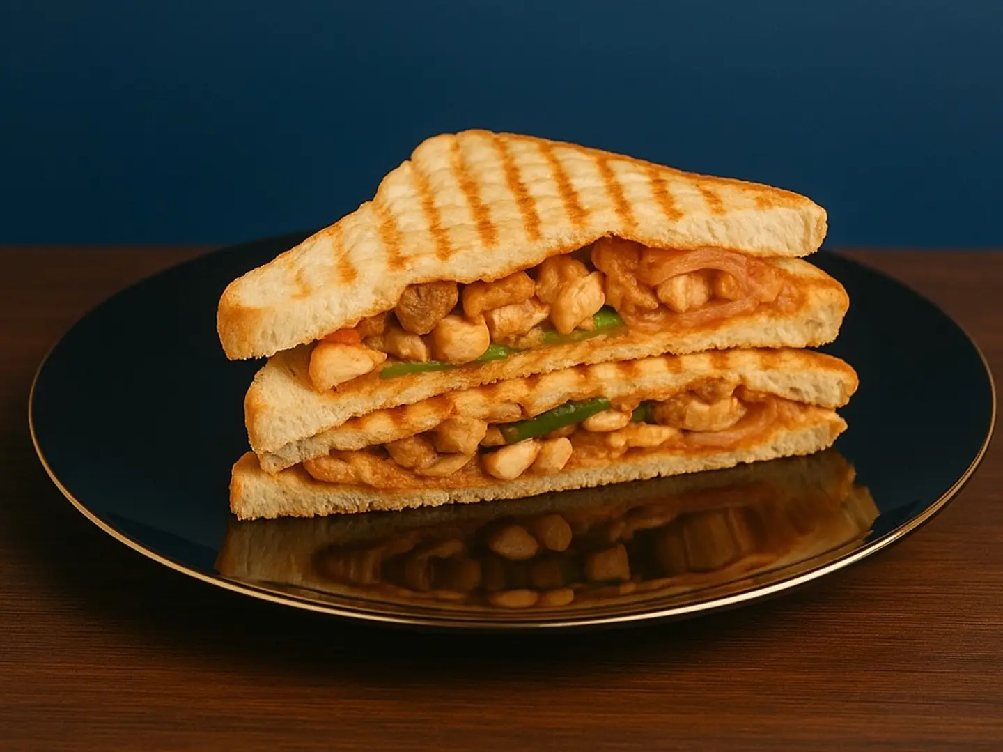 Chicken Fajita Club Sandwich