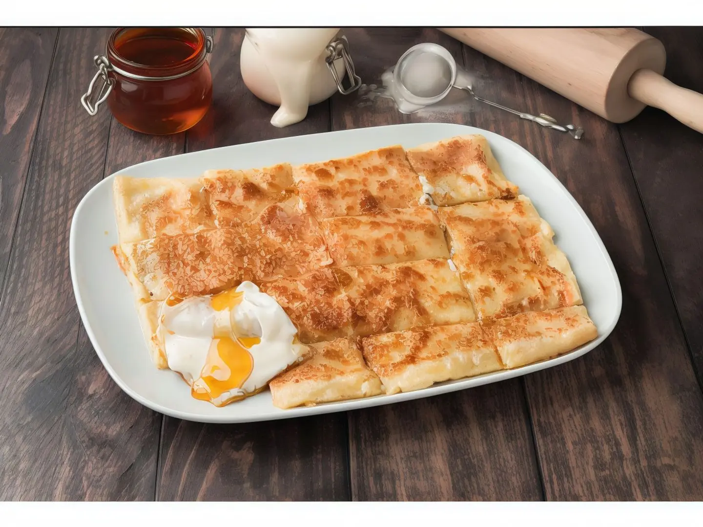 مطبق لبنة عسل