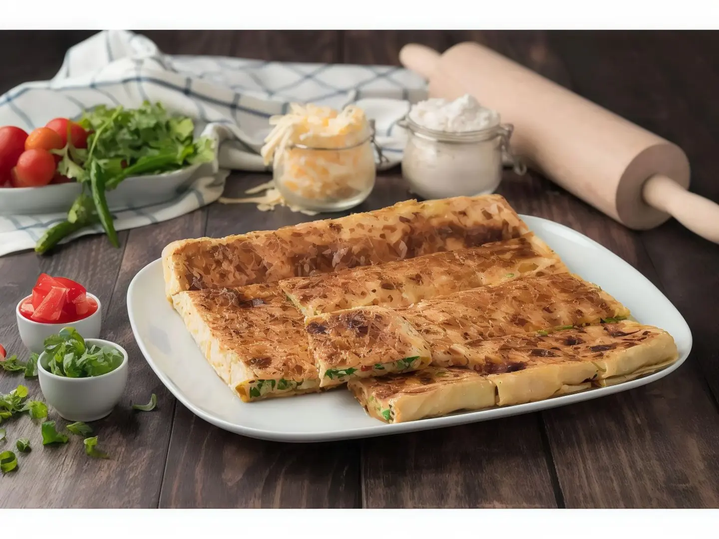 مطبق شيدر لحم