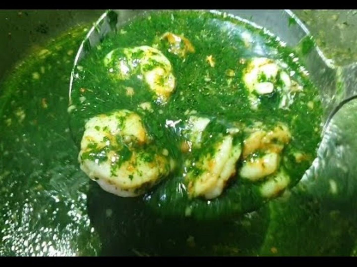 ملوخية بالجمبرى