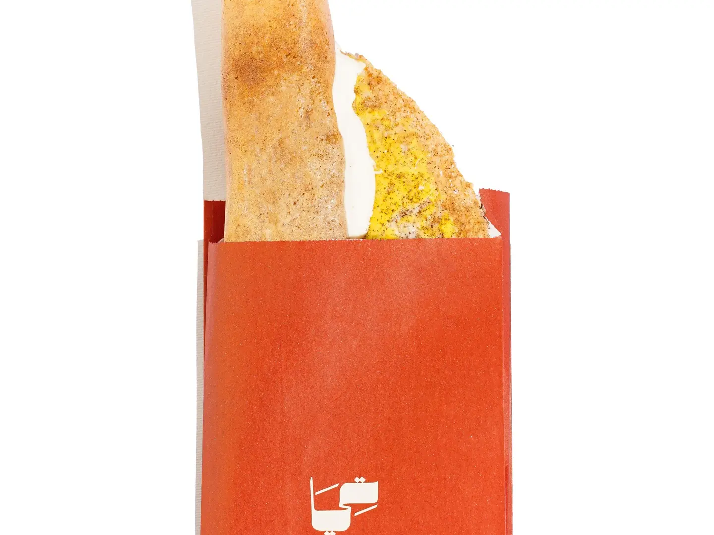 خبز مسح بيض بالجبن