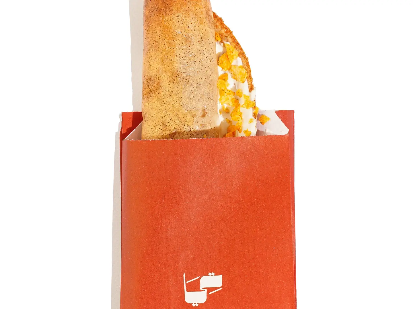 Spread Bread With Cheese And Omani Chips