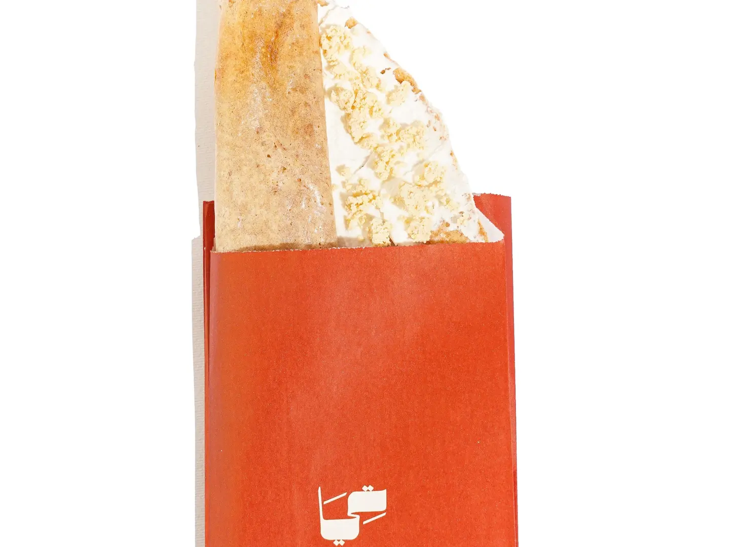 Spread Bread With Feta Cheese And Halva