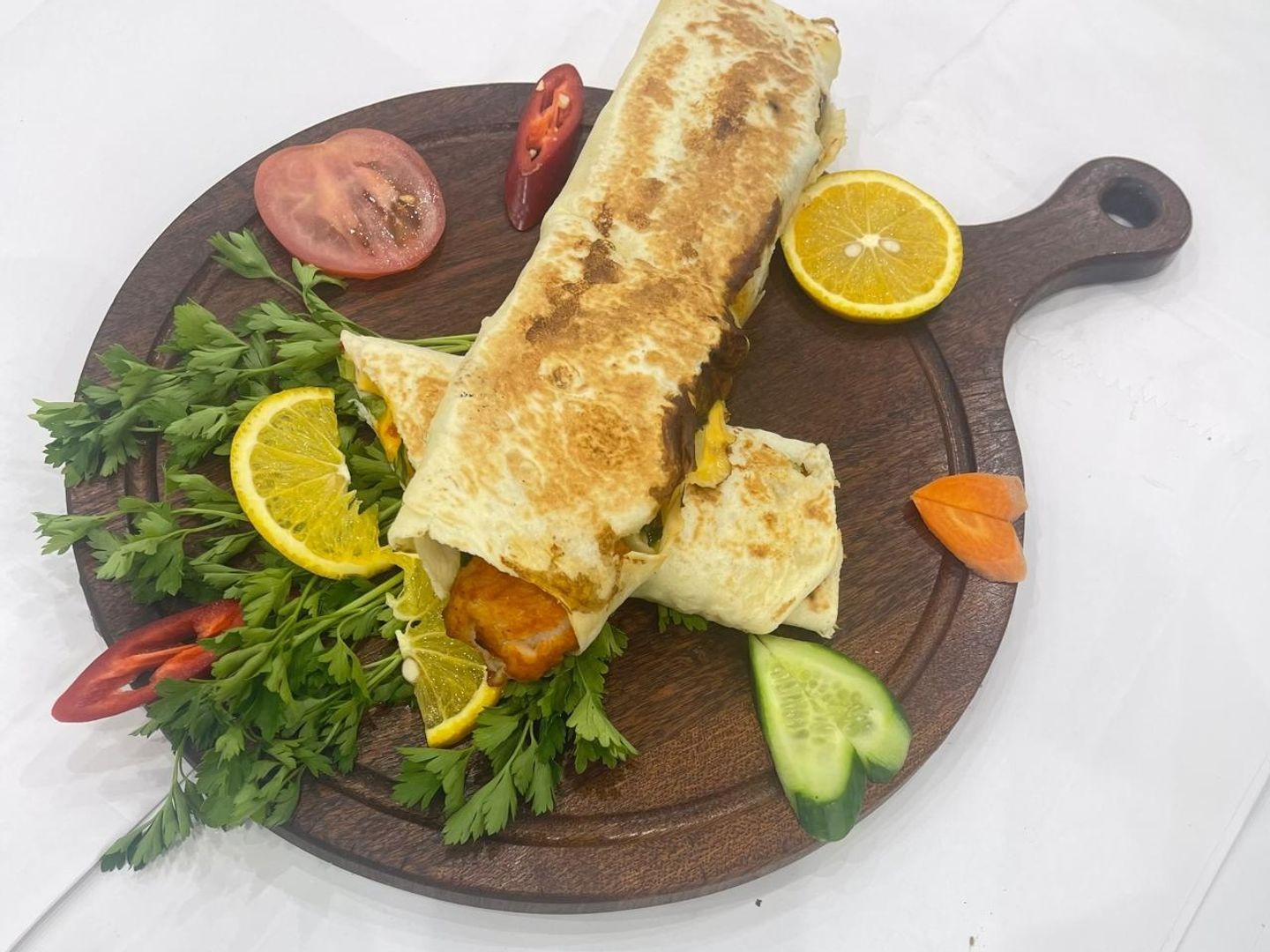 Grill Fish Fillet Sandwich