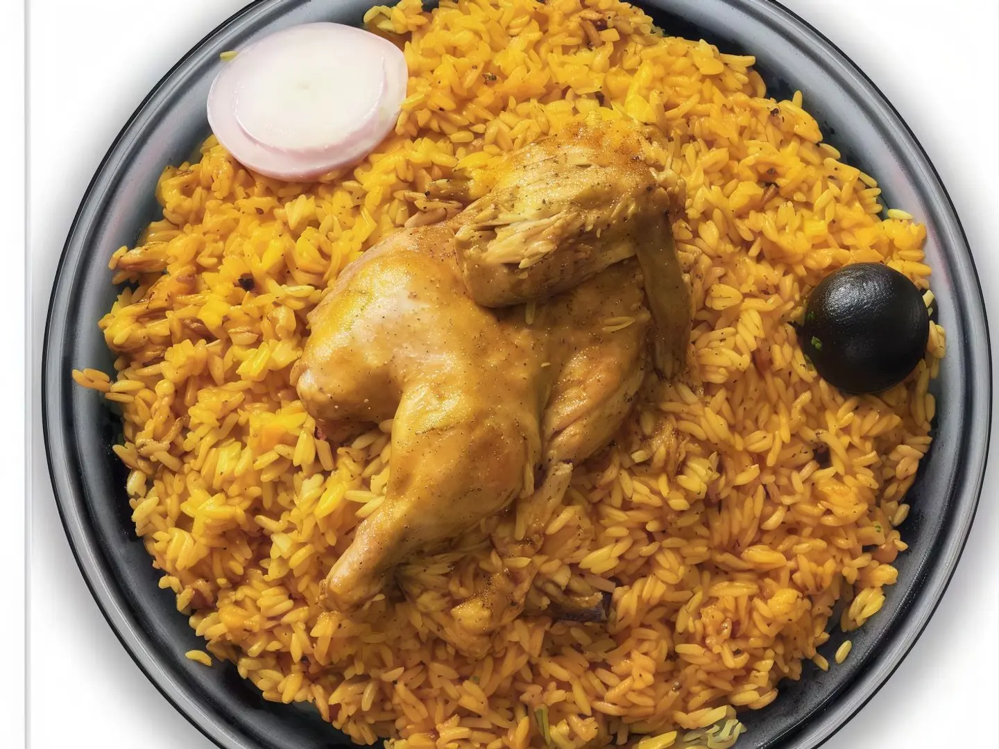 Half Chicken Kabsa With Free Areekah