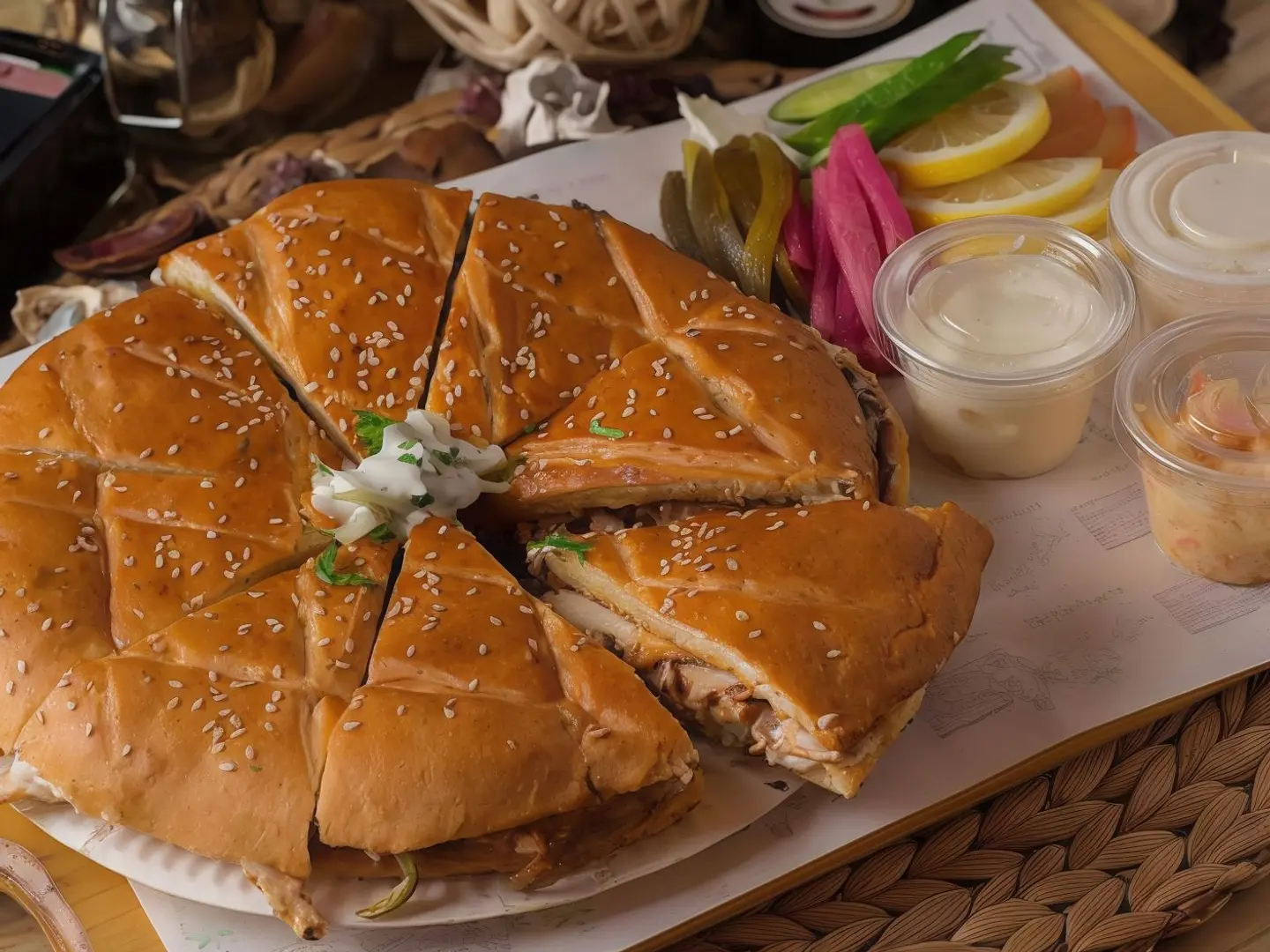 شاورما ايطالي