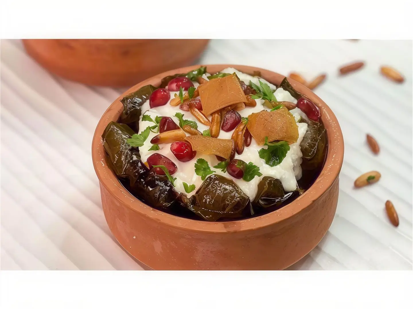 فتة ورق عنب