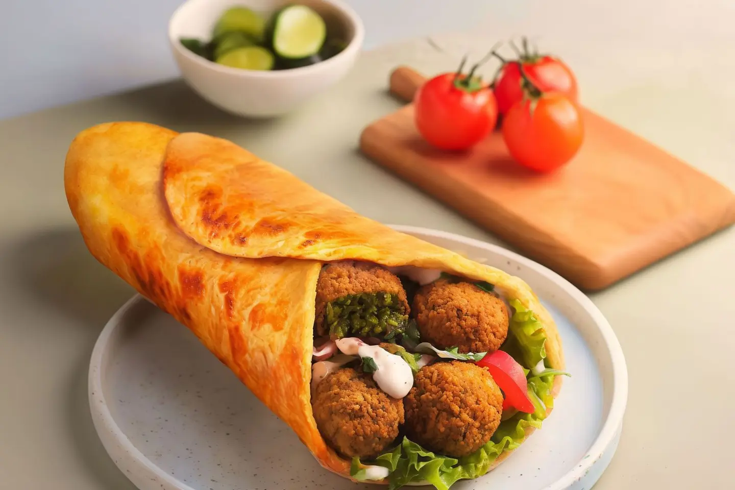 Falafel Pie