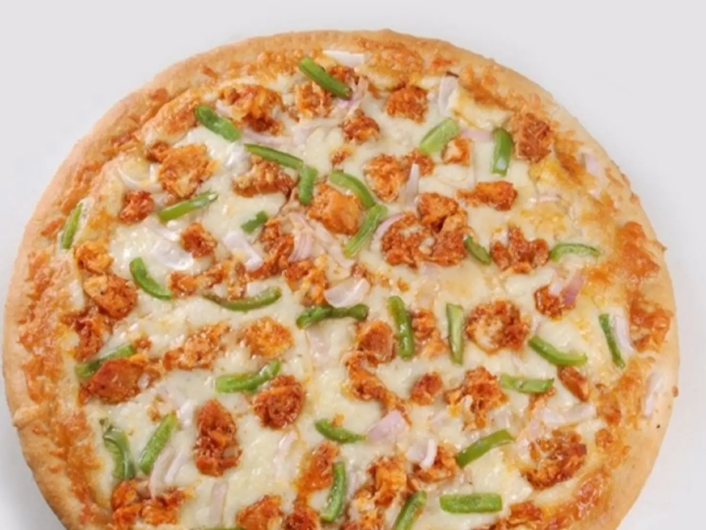 بيتزا دجاج - وسط