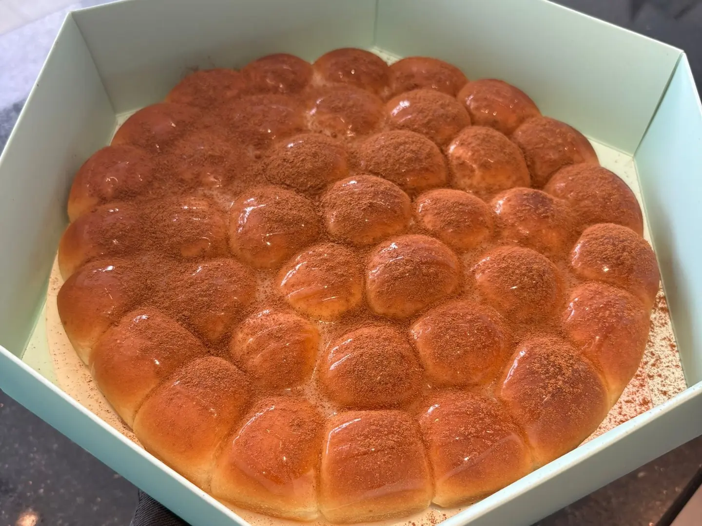 خلية جبن الكيري مع النستلة والقرفة - صغير