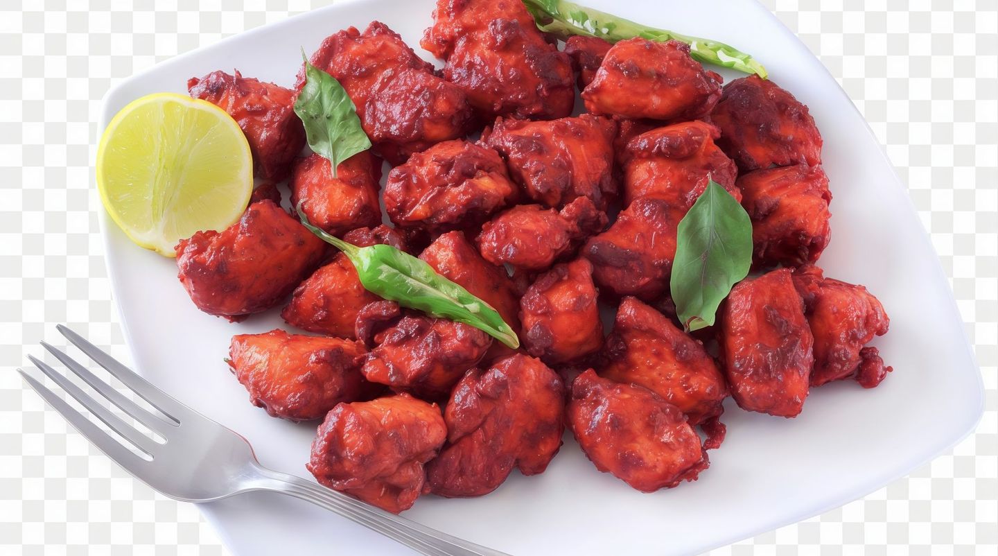 Chicken 65 With Cheese