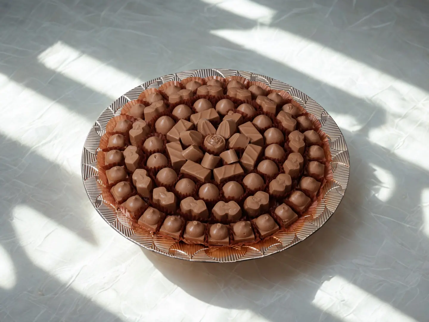 صينيه شوكلاته مكشوف