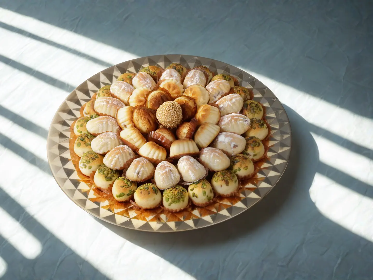 صينية معمول مشكل