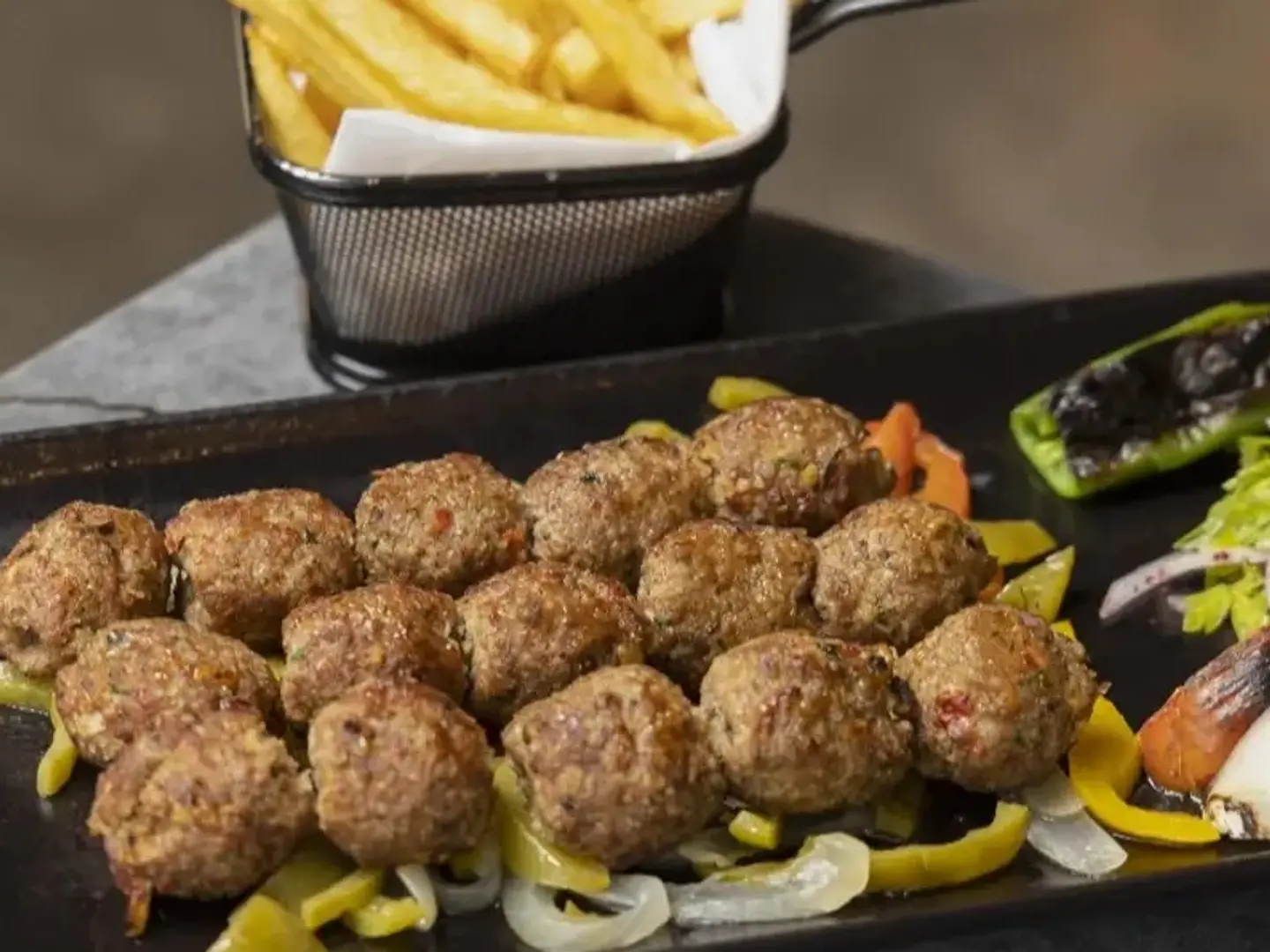 صحن كبة على السيخ