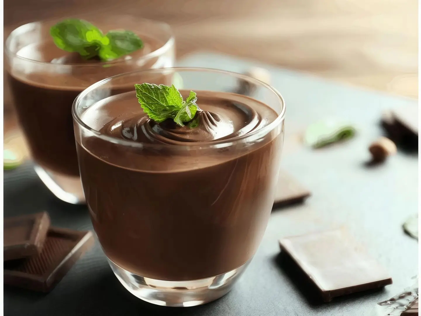 بودينغ شوكولاتة