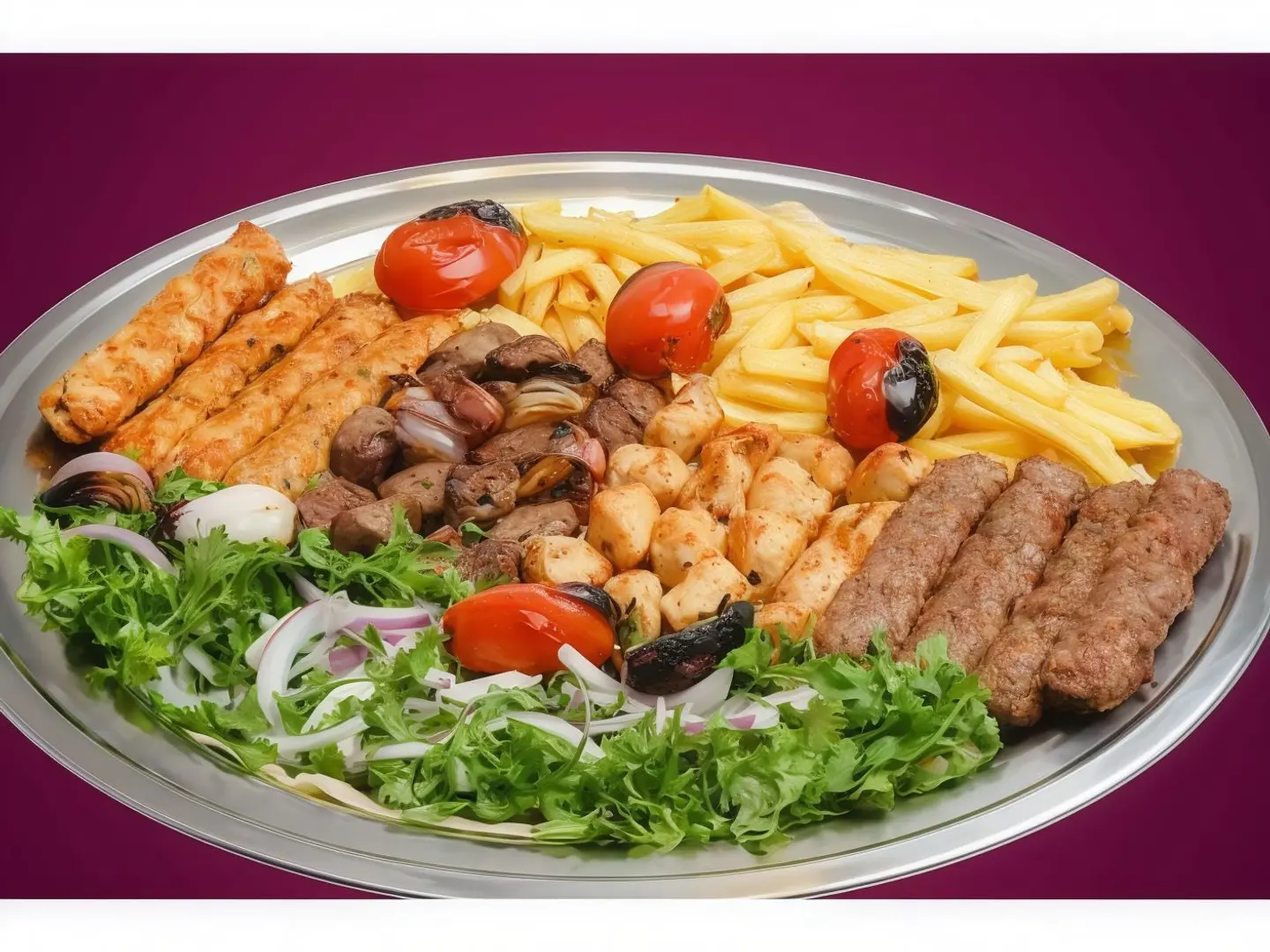 صينية وسط