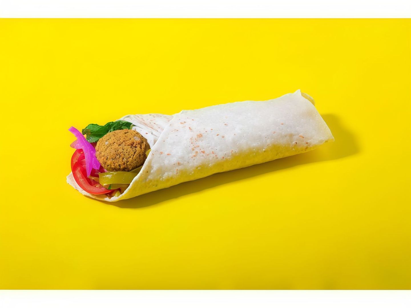 Plain Falafel With Hummus