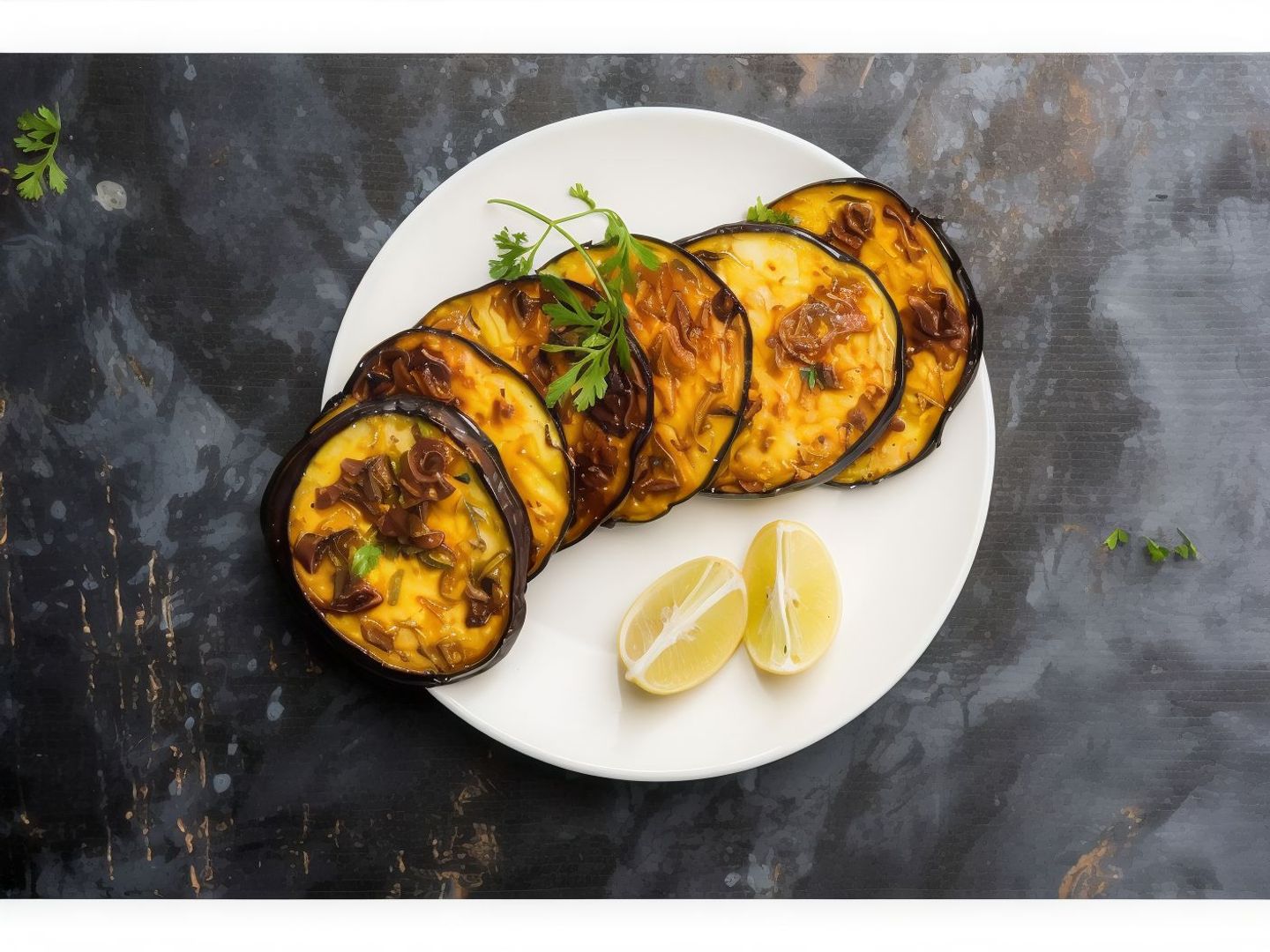 Large Eggplant Plate