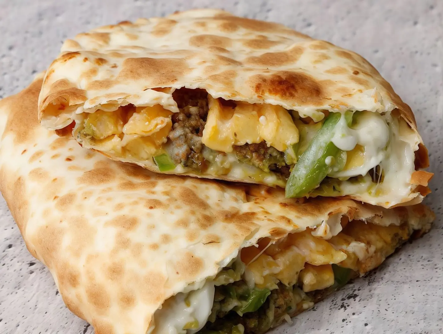فلافل محمرة بالجبن