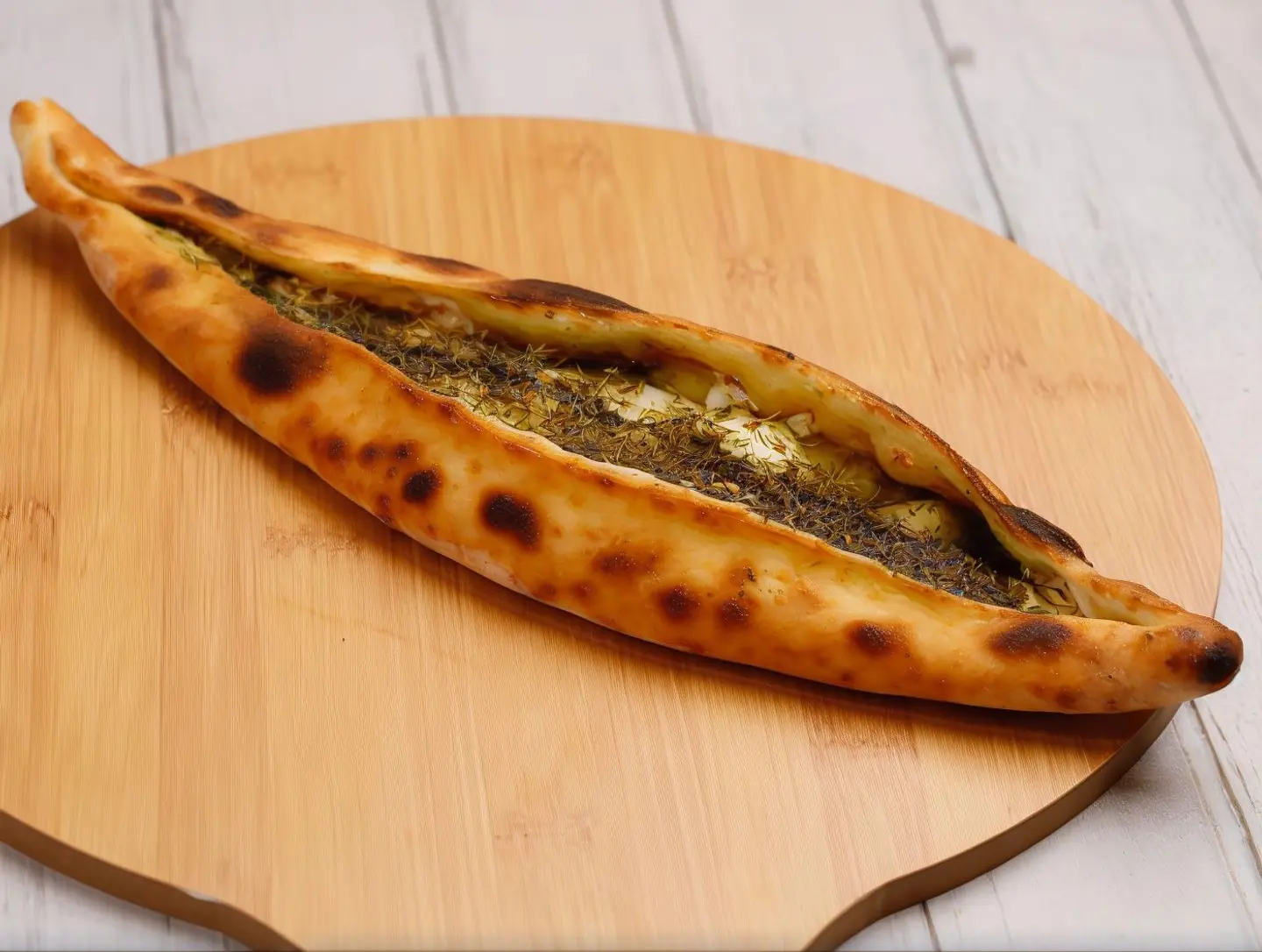 زعتر و لبنة