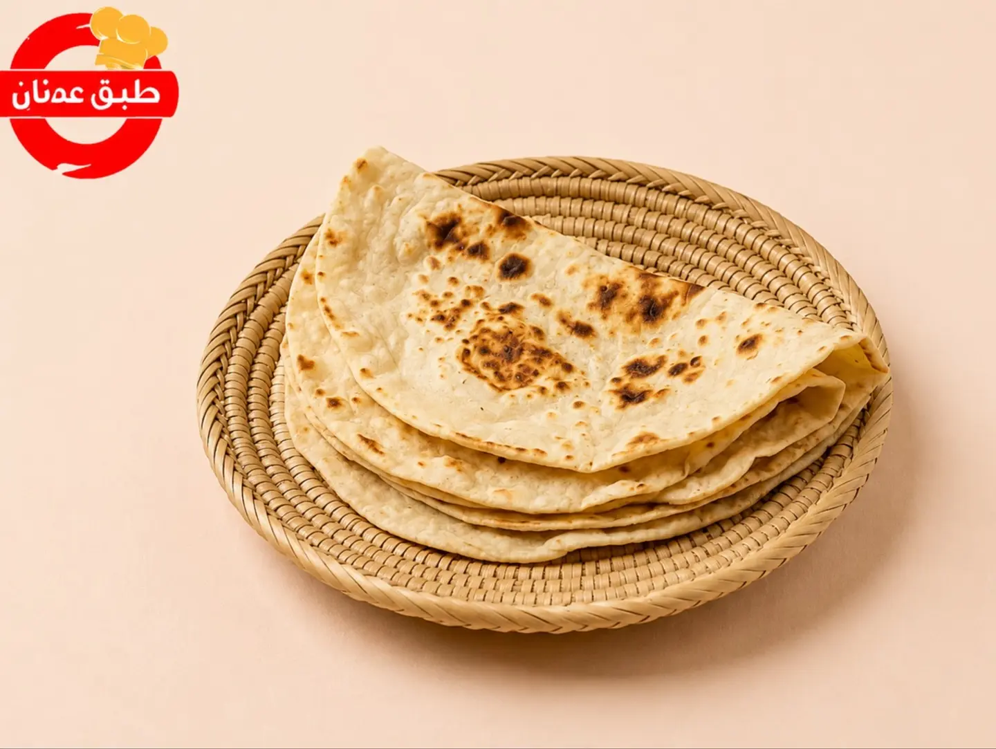 خبز صاج حبتين - عادي