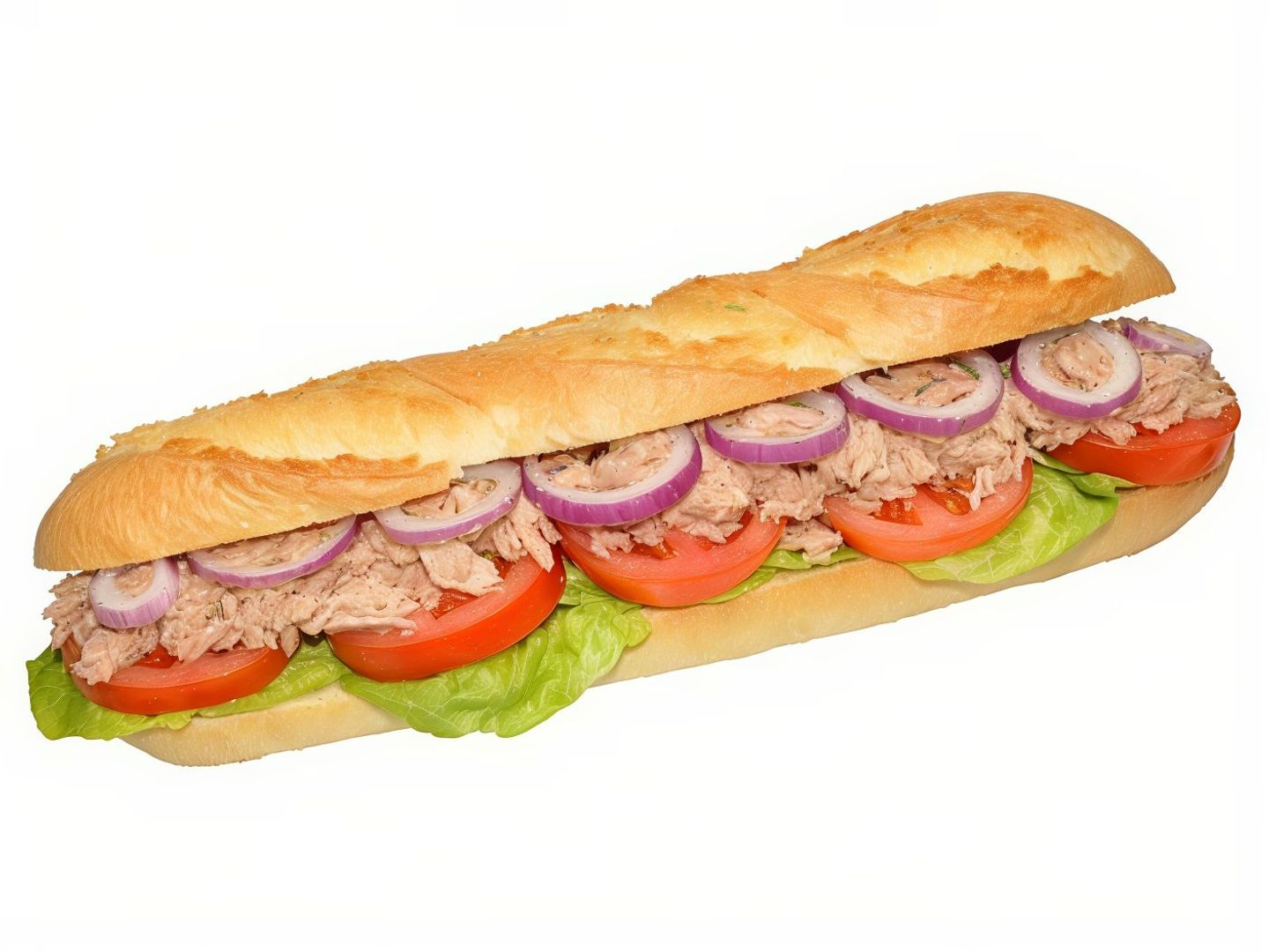 Tuna Sandwich With Vegetables