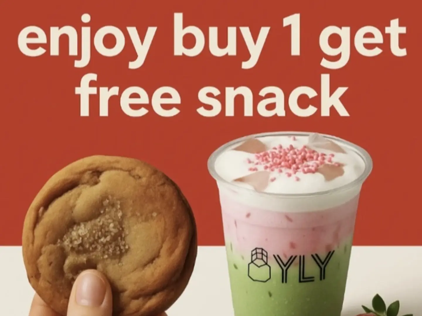 1 Matcha 1 Snack Offer