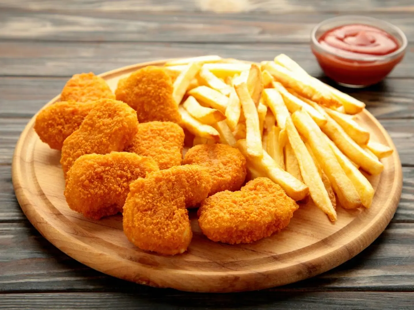 Chicken Nugget Plate