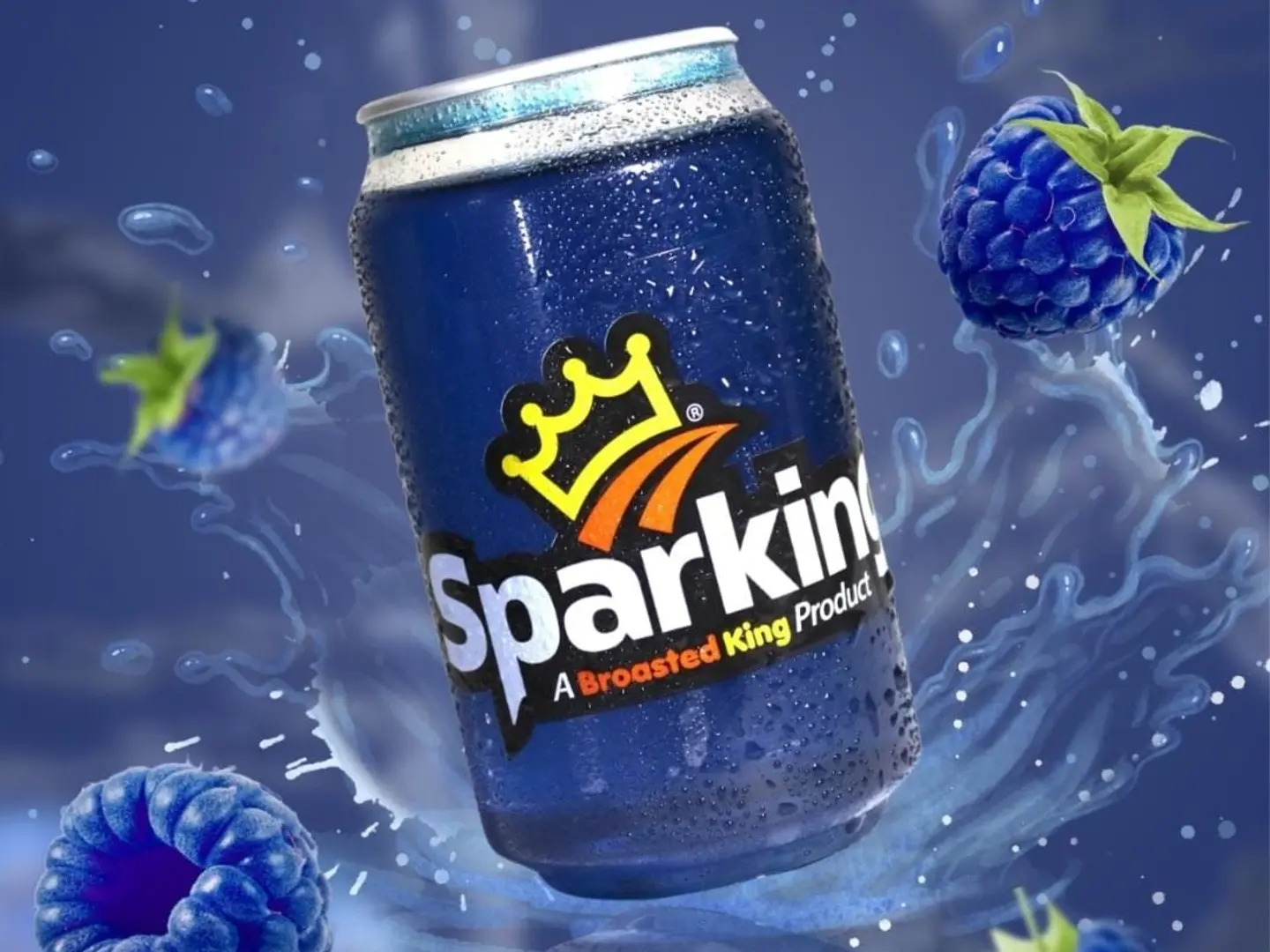 Blue Raspberry Sparking Large