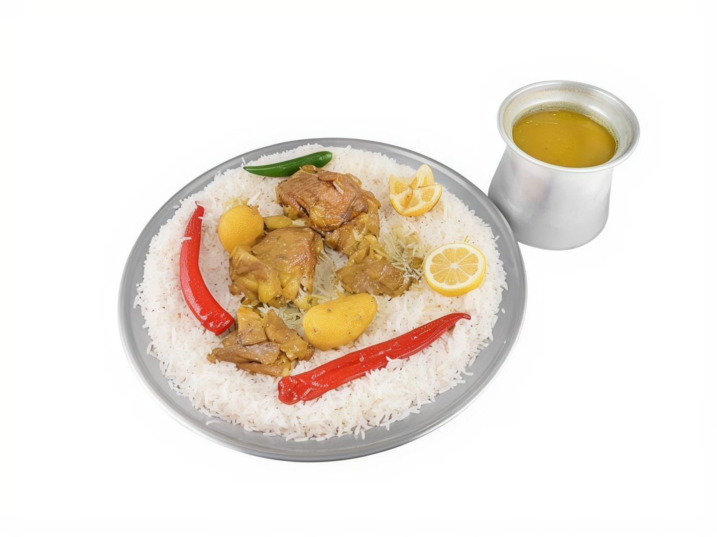 برمة لحم مع الأرز