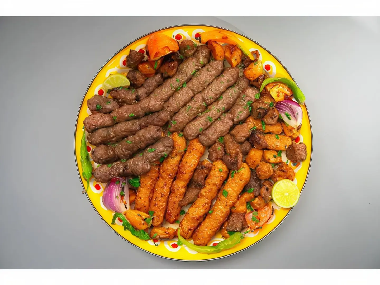One Kilo Of Meat Kebab
