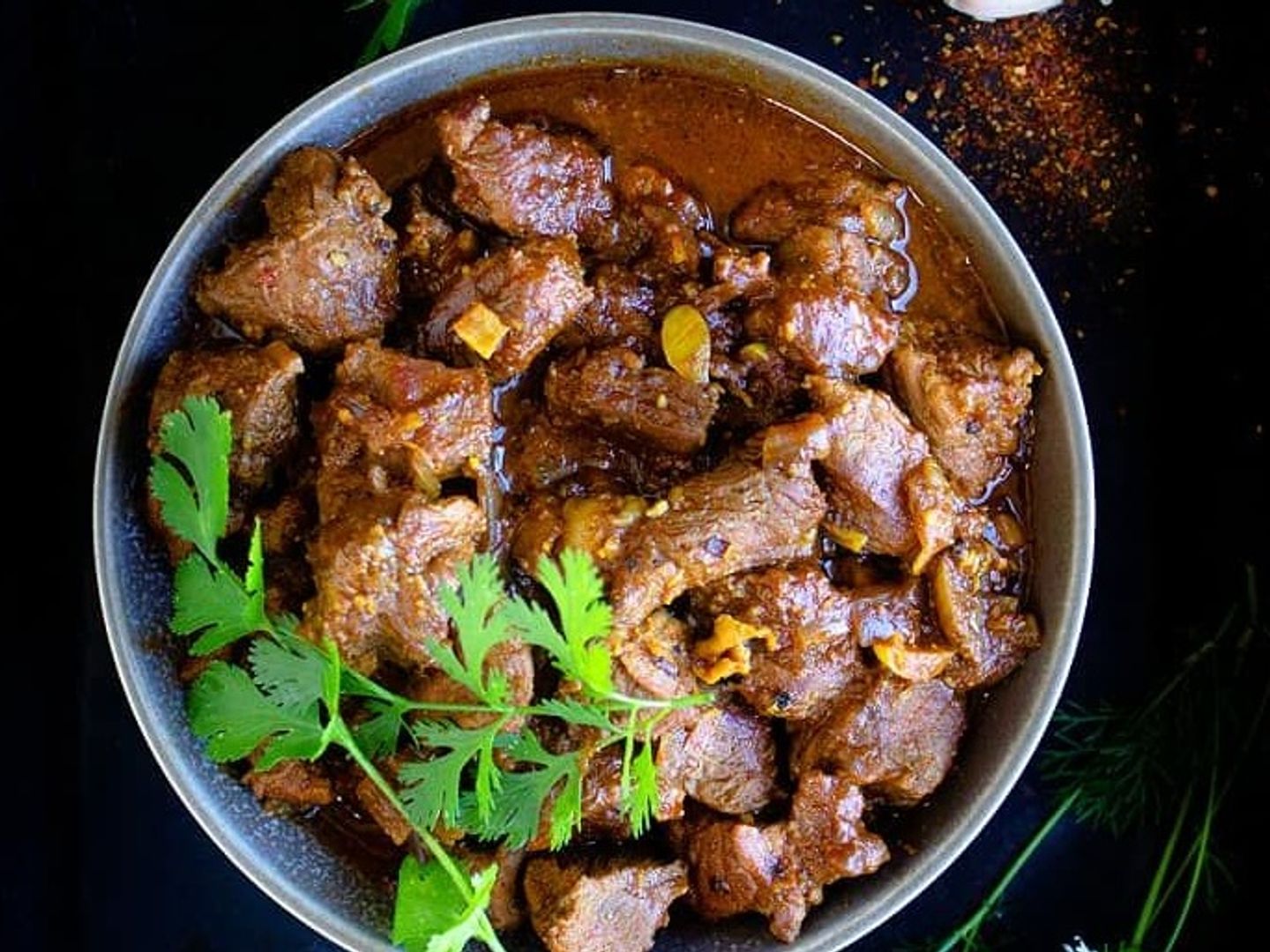 Pepper Beef Masala