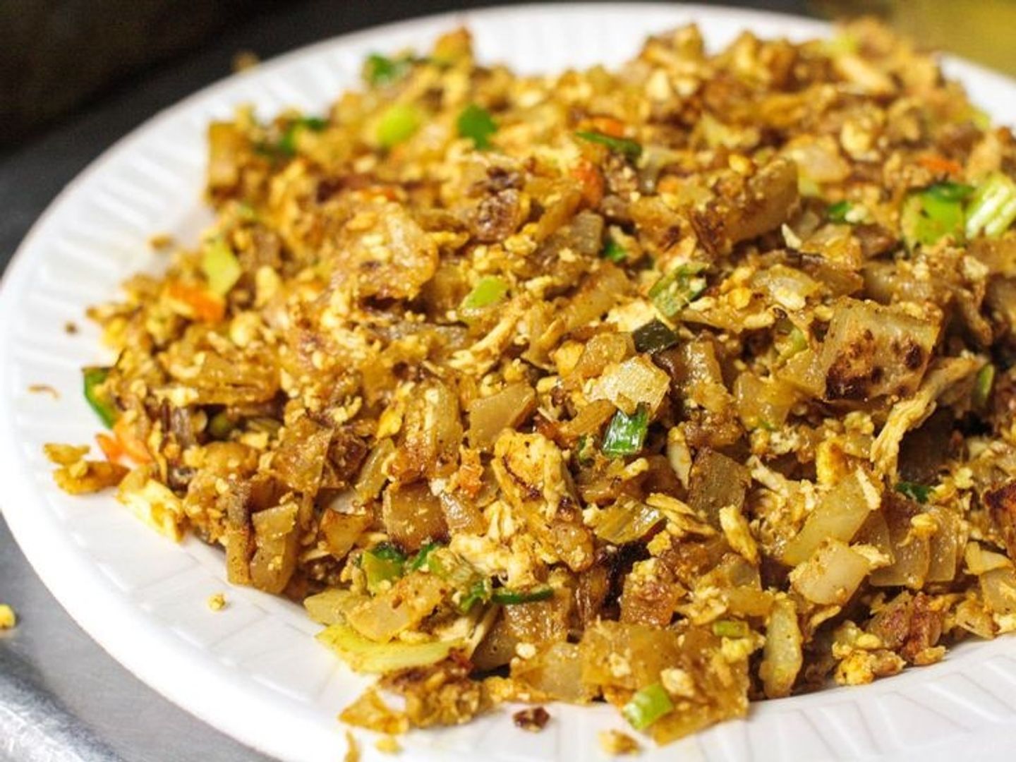 Beef Kothu Porotta