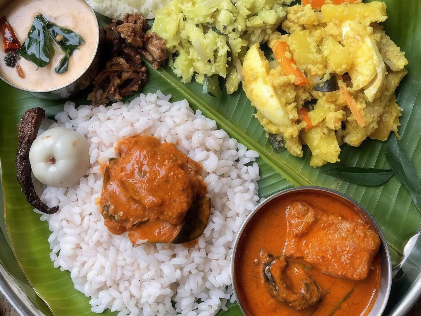 Fish Curry With Meals