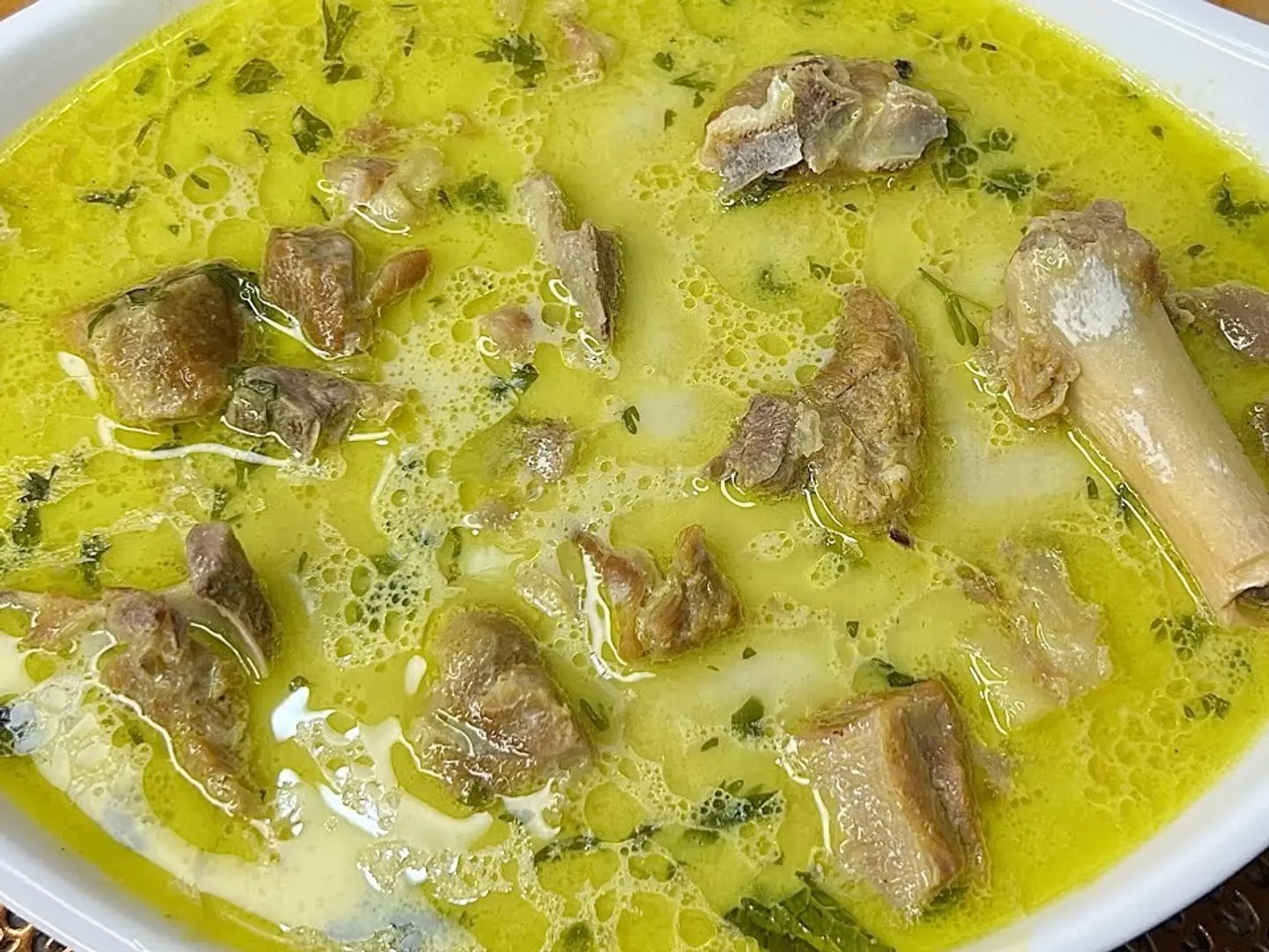 مرق لحم الضأن حيدر أباد