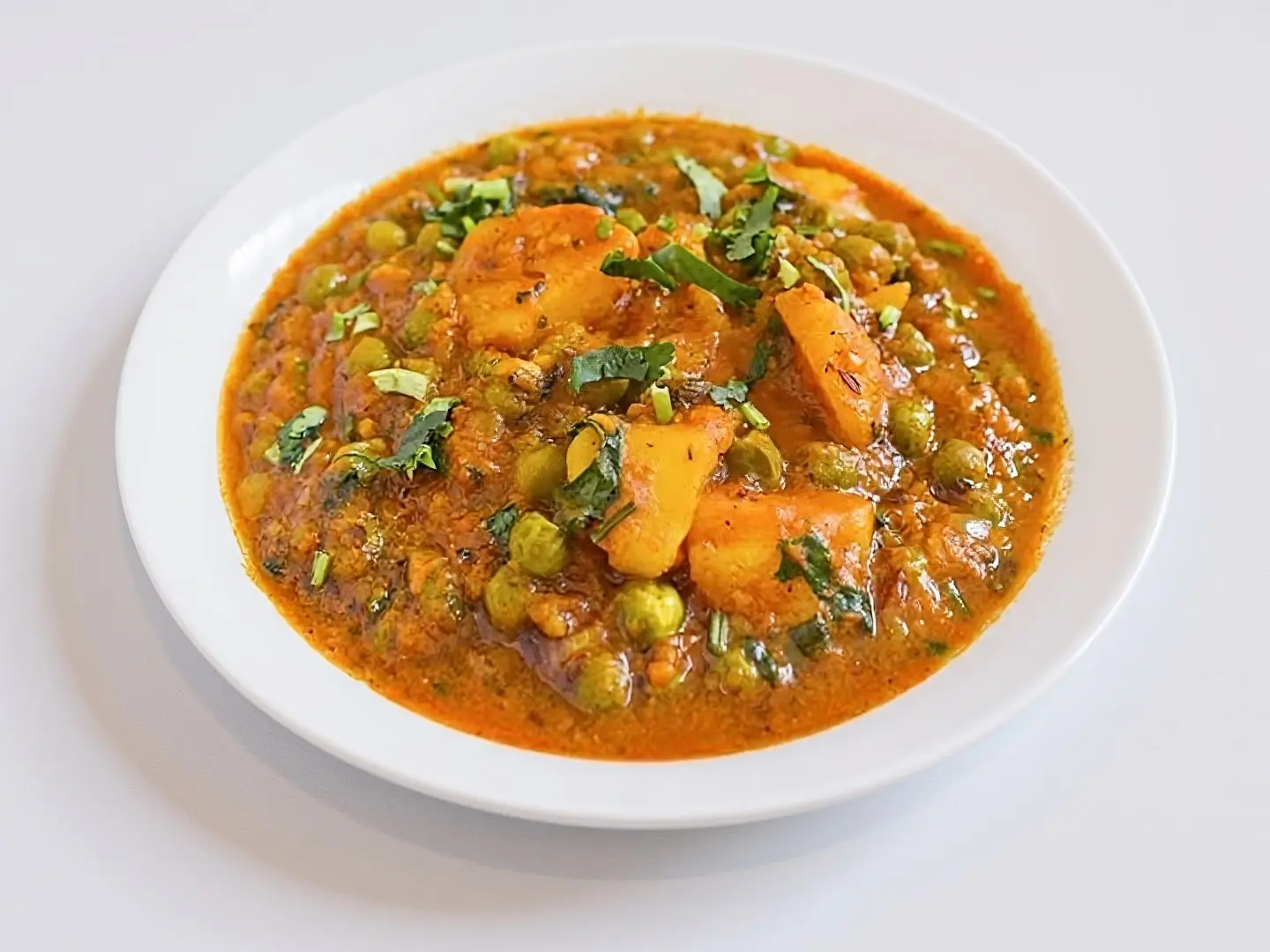 Green Peas With Potato