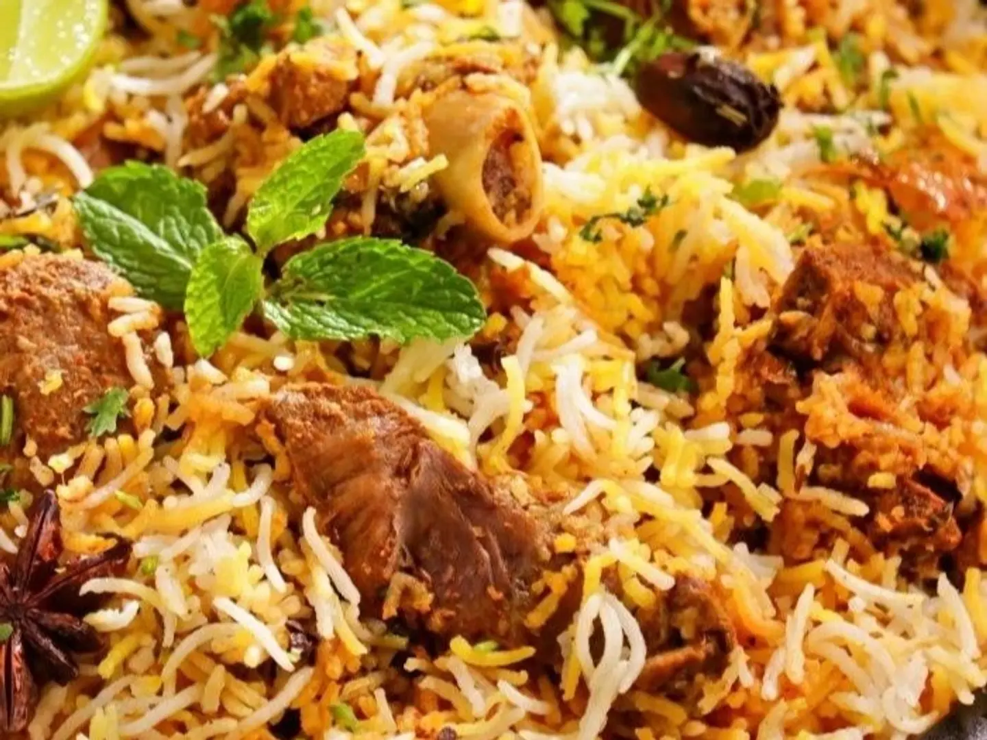 برياني لحم بقري