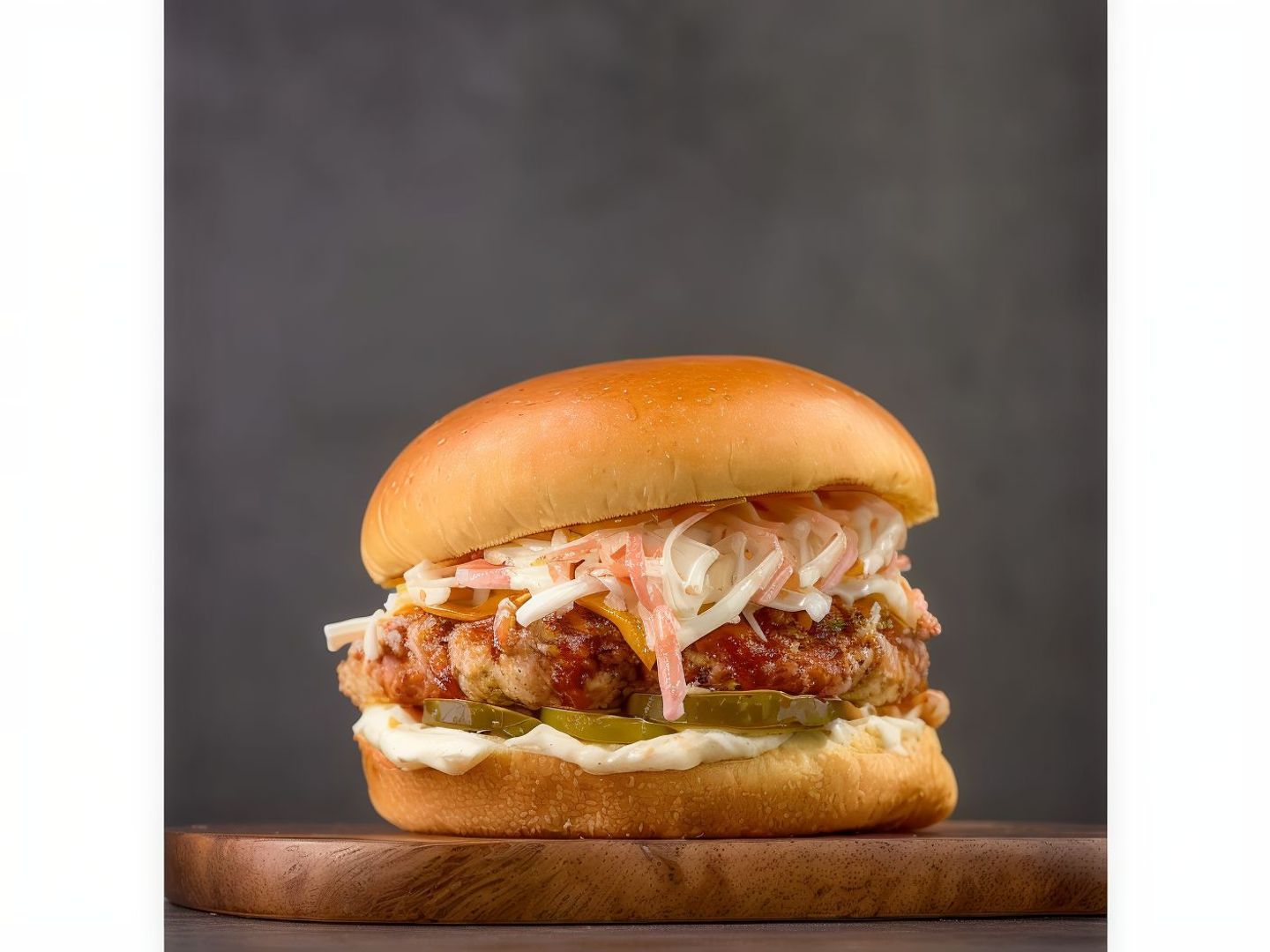 Sriracha Chicken Burger